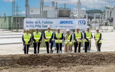 Groundbreaking in Gampern: H2UPSTAGE advances Austria’s largest green hydrogen plant